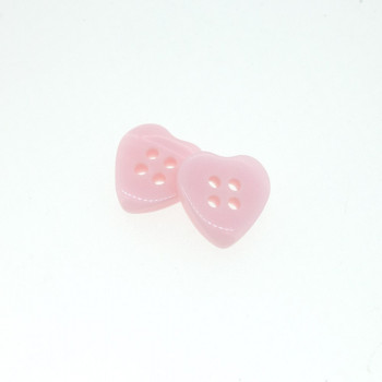 Bouton coeur rose du web