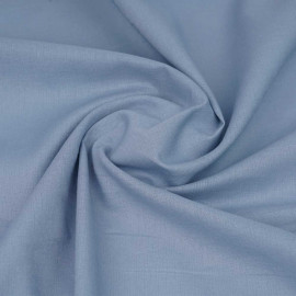 Tissu lin et viscose blue infinity | pretty mercerie | mercerie en ligne