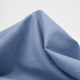 Tissu lin et viscose blue infinity | pretty mercerie | mercerie en ligne