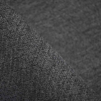 Tissu lainage ZigZag gris & Noir x 10cm