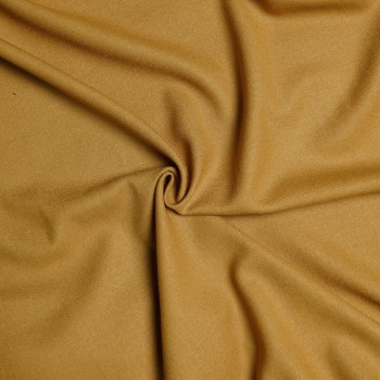 TISSU LAINAGE & TENCEL MIEL DORÉ x 10 CM - tissus en ligne - polyester motif pas cher - mercerie en ligne - pretty mercerie