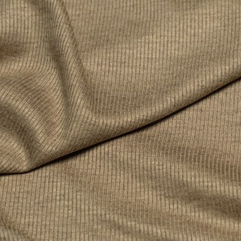 Tissu maille côtelé gold X 10 CM pretty mercerie - mercerie en ligne - mercerie pas cher 