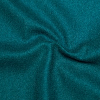 Tissu Drap de laine bleu canard x 10cm- Pretty Mercerie - Mercerie en ligne - Mercerie pas cher