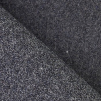 Drap de laine gris souris