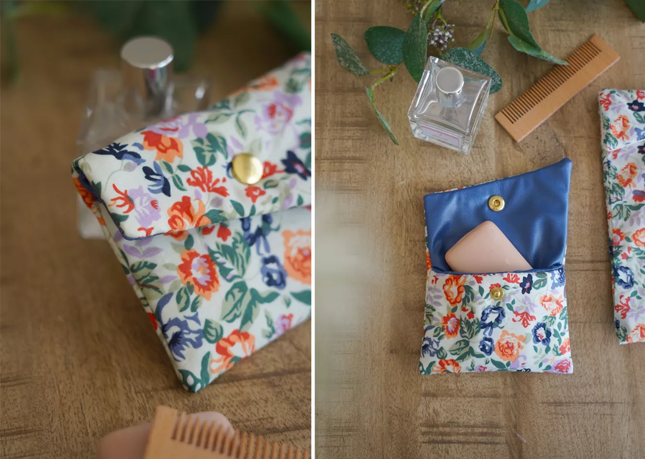 DIY] Pimper une pochette en tissu avec des feutres textiles, Les Petits  Riens
